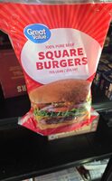 100% Square Burgers