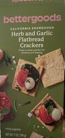 Herb And Garlic Flatbread Crackers