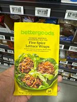 Five Spice Lettuce Wraps