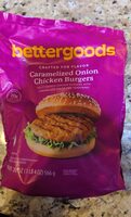 Caramelized Onion Chicken Burger