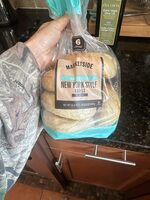 Sourdough New York Style Bagels Sliced