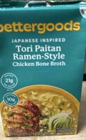 Tori paitan ramen style chicken bone broth