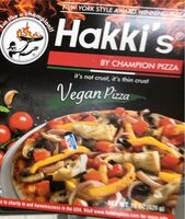 Hakki’s vegan pizza