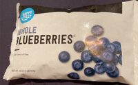 Whole blueberries