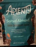 Salted Almond Dark Chocolate Bark