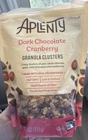Dark Chocolate Cranberry Granola Clusters