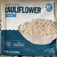 Cauliflower, riced