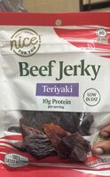Beef jerky teriyaki