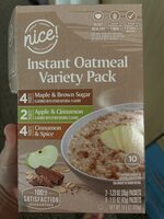Instant Oatmeal Variety Pack