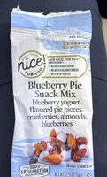 Blueberry pie snack mix
