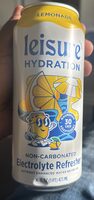 Non-Carbonated Electrolyte Refresher-lemonade