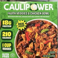 Fajita Veggies And Chicken Bowl