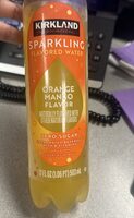Sparking flavored water