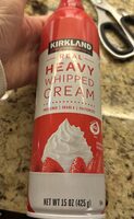 Heavy whipped cream