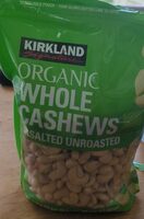 Organic Whole Cashews