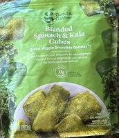 Blended Spinach & Kale Cubes