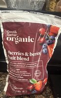 Organic cherries & berries fruit blend