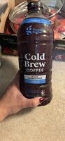 Cold Brew Coffee Black Unsweetened Vanilla