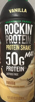 Rockin' Protein Builder Max Vanilla Protein Shake