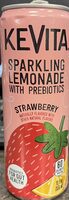 Sparkling Lemonade with Prebiotics - Strawberry