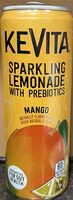Sparkling Lemonade with Prebiotics - Mango