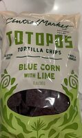 Tortilla Chips Blue Corn with Lime
