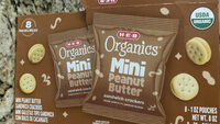 Organics Mini Peanut Butter Sandwich Crackers