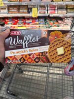 Waffles Pumpkin Spice