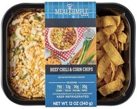 Beef Chili And Corn Chips