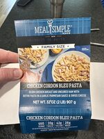 Chicken Cordon Bleu Pasta