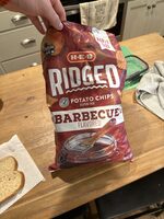 Ridged Barbecue Chips