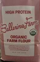 Organic farm flour, high protein