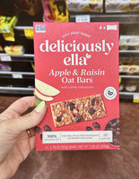 Apple & Raisin Oat Bars