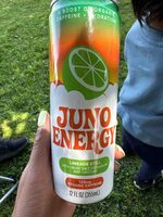 Juno Energy Limeade Still 125mg Organic Caffeine