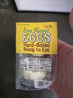 Free Range Eggs Hard-Boiled Ready to Eat