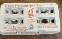 Cage Free Large Fresh Eggs