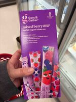 Mixed Berry Lowfat Yogurt Tubes
