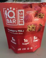 Strawberry PB&J protein bites