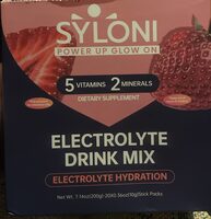Electrolyte Drink Mix/Strawberry Flavor