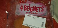 Beignets à la framboise décongelés