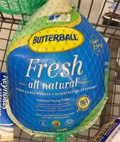 Fresh All Natural Premium Young Turkey