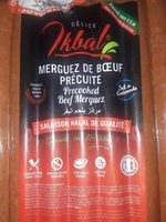 Merguez de boeuf  precuite