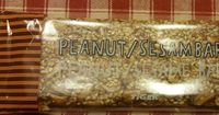 Peanut/ sesame bar