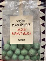 Wasabi peanut snack