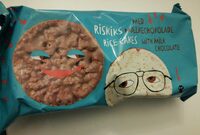 Rice cakes with milk chocolate