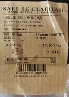 Truite fumée