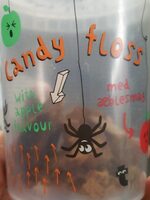 Candy floss with apple flavour