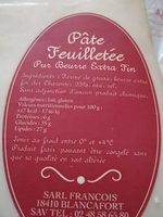 Pâte feuilletée
