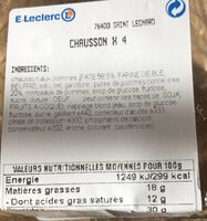 Chaussons aux pommes