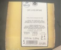 Comté 18 mois d’affinage